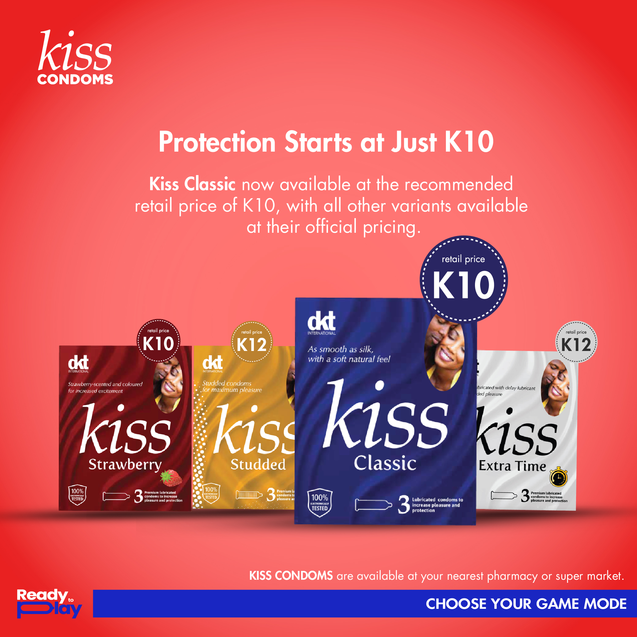 Kiss campaign moment
